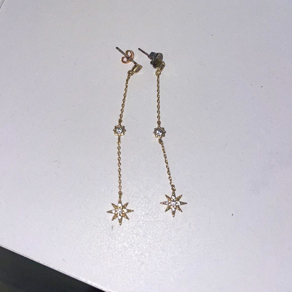 Gold Dangle Earrings